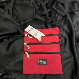 Cruise Club Red Crossbody Bag